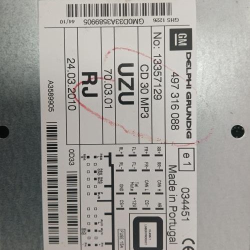 OPEL CORSA D PHASE 1