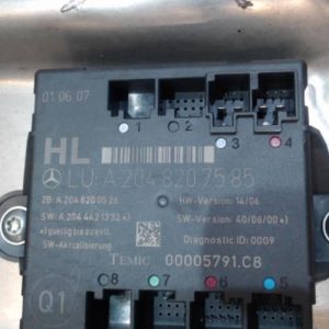 MERCEDES CLASSE C 204 PHASE 1