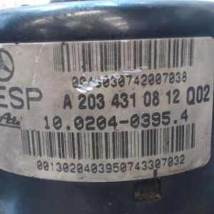 MERCEDES CLASSE C 203 PHASE 1