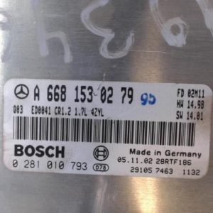 MERCEDES CLASSE A 168