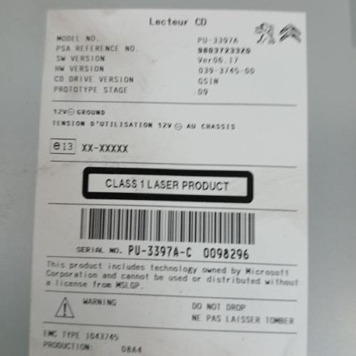 PEUGEOT 208 1 PHASE 1