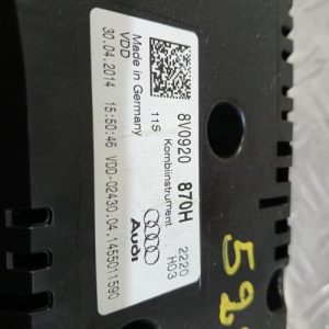 AUDI A3 3 SPORTBACK PHASE 1