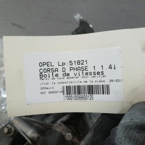 OPEL CORSA D PHASE 1