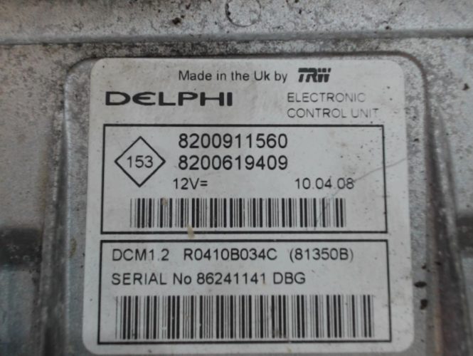 RENAULT CLIO 3 PHASE 1