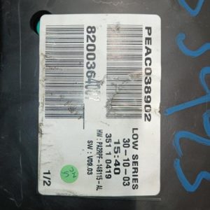 RENAULT MEGANE 2 PHASE 1