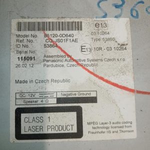 TOYOTA YARIS 3 PHASE 1