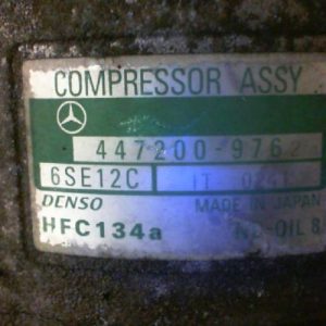 MERCEDES CLASSE A 168 PHASE 1