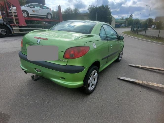 PEUGEOT 206 PHASE 1 CABRIOLET