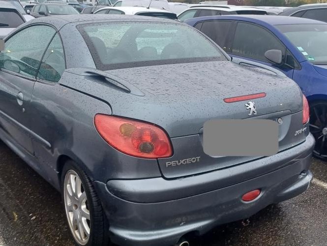 PEUGEOT 206 PHASE 2 CABRIOLET