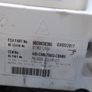 PEUGEOT 308 2 PHASE 1