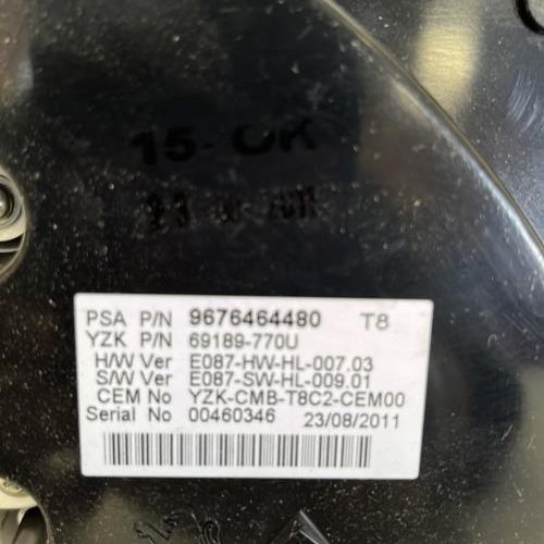 PEUGEOT 3008 1 PHASE 1