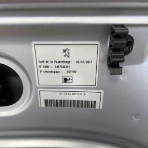 PEUGEOT 206 PHASE 1 CABRIOLET