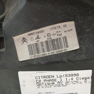 CITROEN C2 PHASE 1