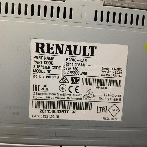 RENAULT TRAFIC 3 COURT PHASE 2